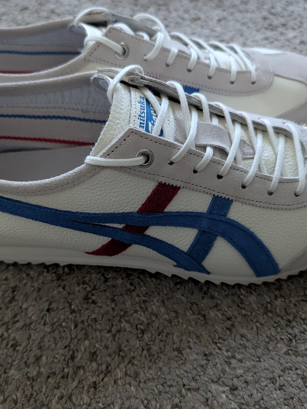 Onitsuka Tigers Mexico 66 SD VIN - 11.5(29cm) - WHITE/DIRECTOIRE BLUE